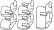 画像3: 送料無料【トヨタ　エスティマＡＣＲ/ＭＣＲ系後期　７人】オートウェアシートカバー　エアーメッシュ (3)