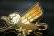画像4: エンブレム　最高級ゴールドメッキ<br>【トヨタ　ソアラＵＺＺ４０】<br>フロントグリル用オーナメント<br>（台座付き）<br> (4)