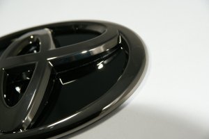 画像3: 【ブラックメッキエンブレム】トヨタ　ヴェルファイア２０系　フロントグリル用トヨタマーク