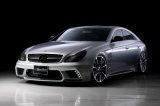 ＷＡＬＤ【Ｍｅｒｃｅｄｅｓ　Ｂｅｎｚ・ベンツ　ＣＬＳ-Ｃｌａｓｓ　Ｗ２１９　〜’０７ｙ】ヴァルド・エアロパーツ　Ｓｐｏｒｔｓ　Ｌｉｎｅ　Ｂｌａｃｋ　Ｂｉｓｏｎ　Ｅｄｉｔｏｎ・ブラックバイソンエデイション３点ＫＩＴ／単品　（フロントバンパースポイラー・サイドステップ・リアバンパースポイラー