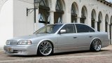 エアロパーツ 【ニッサン　インフィニティ　Ｑ４５　後期】 ＡＩＭＧＡＩＮ・エイムゲイン ＥＵＲＯ　ＥＤＩＴＩＯＮ・ユーロエディション フロントバンパー・サイドステップ・リアバンパー・リアウィング・ドアパネル・マフラー・他