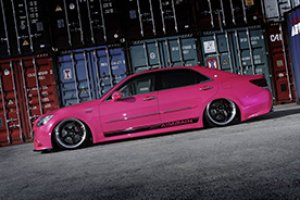 画像5: エアロパーツ 【トヨタ　クラウンＡＷＳ２１０前期　アスリートハイブリッド】 ＡＩＭＧＡＩＮ・エイムゲイン 純ＶＩＰ　ＧＴ フロントバンパー・サイドステップ・リアバンパー・トランクスポイラー・ルーフスポイラー・ボンネットスポイラー・フロントフェンダーパネル・マフラーフィニッシャー＋カッター 未塗装品