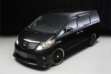 ＥＸＥＣＵＴＩＶＥ　ＬＩＮＥ【トヨタ　アルファード　ＡＮＨ／ＧＧＨ２０／２５Ｗ　Ｓグレード　前期　Ｈ20.5〜Ｈ23.11】ＷＡＬＤ・ヴァルド　エアロパーツ　エグゼクティブライン　未塗装品　２点ＫＩＴ／単品（フロントスポイラー・リアディフューザー・他）
