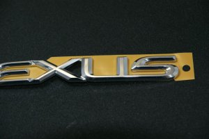 画像4: レクサス【クロームメッキ　LEXUS・レクサス ロゴ　中　１９５mm×２４mm】正規ディーラー品　