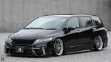 エアロパーツ 【ホンダ　オデッセイ　ＲＢ３　前期】 ＡＩＭＧＡＩＮ・エイムゲイン 純VIP　GT フロントバンパー・サイドステップ・リアバンパー　・グリル・マフラー他