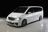 ＷＡＬＤ【Ｍｅｒｃｅｄｅｓ　Ｂｅｎｚ・ベンツ　Ｖ-Ｃｌａｓｓ　Ｗ６３９　ショート　〜’１１ｙ】ヴァルド・エアロパーツ　Ｓｐｏｒｔｓ　Ｌｉｎｅ　Ｂｌａｃｋ　Ｂｉｓｏｎ　Ｅｄｉｔｏｎ・ブラックバイソンエデイション　３点ＫＩＴ／単品　（フロントバンパースポイラー・サイドステップ・リアバンパースポイラー・他