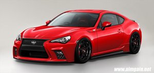 画像2: エアロパーツ 【トヨタ８６／ＳＣＩＯＮ　ＦＲ－Ｓ　ＺＮ６】 ＡＩＭＧＡＩＮ・エイムゲイン ＬＦ－ＳＰＯＲＴ フロントバンパー・サイドステップ・リアバンパー・ＫＩＴ