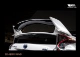 ３Ｄエアロウィング 【５０系プリウス　ＺＶＷ５０／５５　Ｈ２７．１２〜】 ＷＡＬＤ・ヴァルド エアロパーツ　スポーツライン　未塗装品
