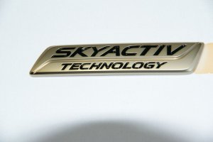 画像5: エンブレム　最高級ゴールドメッキ 【マツダ　アテンザ　ＧＪ系】 リア３点セット 　・リアマツダマーク・ＡＴＥＮＺＡ・スカイアクティブプレート 