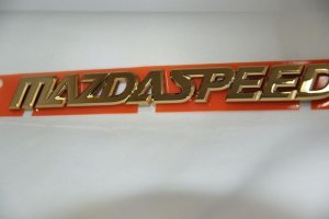 画像7: エンブレム　最高級ゴールドメッキ 【マツダスピードロゴ】