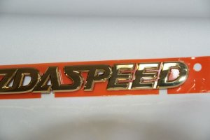 画像5: エンブレム　最高級ゴールドメッキ 【マツダスピードロゴ】