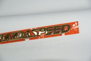 画像4: エンブレム　最高級ゴールドメッキ 【マツダスピードロゴ】