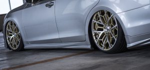 画像7: エアロパーツ３点ＫＩＴ 【ＧＲＳ２１０クラウン　ロイヤル　Ｈ24.12〜Ｈ27.9】 ＷＡＬＤ・ヴァルド ＳＰＯＲＴＳ　ＬＩＮＥ・スポーツライン　未塗装品 フロントスポイラー・サイドステップ・リアスカート