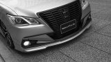 フロントスポイラー 【ＧＲＳ２１０クラウン　ロイヤル　Ｈ24.12〜Ｈ27.9】 ＷＡＬＤ・ヴァルド ＳＰＯＲＴＳ　ＬＩＮＥ・スポーツライン　未塗装品