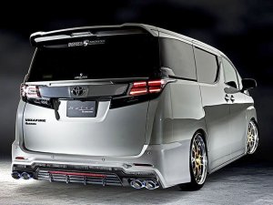 画像3: リヤバンパースポイラー　ＬＥＤローマウントディフューザー付 ベルタ 【ヴェルファイアＧＧＨ／ＡＧＨ３０・３５／ＡＹＨ３０】 ａｄｍｉｒａｔｉｏｎ・アドミレイション