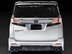 画像4: リヤバンパースポイラー　ＬＥＤローマウントディフューザー付 ベルタ 【ヴェルファイアＧＧＨ／ＡＧＨ３０・３５／ＡＹＨ３０】 ａｄｍｉｒａｔｉｏｎ・アドミレイション