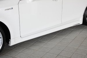 画像4: エアロ4点キット未塗装品 フロント・サイド・リア・LEDデイライト 【トヨタ  クラウン アスリート  GRS214/210・AWS210/211・ARS210 後期 】 M’z SPEED・エムズスピード エアロパーツ Prussian blue・プルシアンブルー