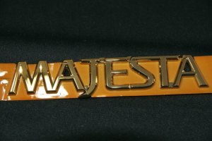 画像8: 最高級ゴールドメッキエンブレム 【トヨタ　マジェスタ　JZS15#/UZS15#用　6点フルセット】 フロントグリル用王冠、ピラーエンブレム、CROWN、MAJESTA、リア トヨタマーク