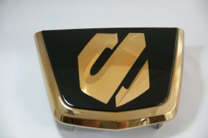 画像12: 最高級ゴールドメッキエンブレム 【トヨタ　アルファード　AGH30W/35W・GGH30W/GGH35W】 フロントグリル用オーナメントエンブレム