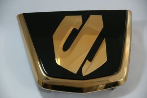 画像13: 最高級ゴールドメッキエンブレム 【トヨタ　アルファード　AGH30W/35W・GGH30W/GGH35W】 フロントグリル用オーナメントエンブレム