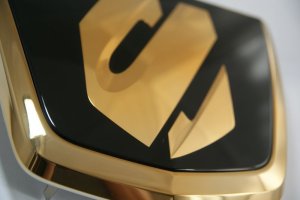 画像10: 最高級ゴールドメッキエンブレム 【トヨタ　アルファード　AGH30W/35W・GGH30W/GGH35W】 フロントグリル用オーナメントエンブレム