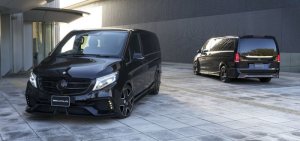 画像10: ブラックバイソンエデイション 【Mercedes Benz・ベンツ  V-Class W447 ロング 2015y〜2019y】 WALD・ヴァルド エアロパーツ リアバンパースポイラー
