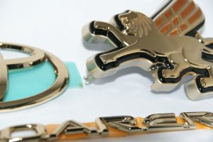 画像7: 最高級ゴールドメッキエンブレム 【トヨタ　ソアラ　ＵＺＺ４０】 ２点セット ・リアトヨタマーク・ソアラロゴ 