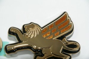 画像6: 最高級ゴールドメッキエンブレム 【トヨタ　ソアラ　ＵＺＺ４０】 ２点セット ・リアトヨタマーク・ソアラロゴ 