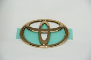 画像8: 最高級ゴールドメッキエンブレム 【トヨタ　ソアラ　ＵＺＺ４０】 ２点セット ・リアトヨタマーク・ソアラロゴ 