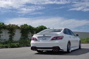 画像6: サイドエアロスパッツ 【トヨタ　クラウンGWS224・ARS220・AZSH2＃　ＲＳ】 Ｊ-ユニット 　グロリアス　ＦＲＰ製　未塗装品