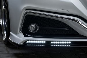 画像7: フロントハーフスポイラー ２色塗分け塗装済 【クラウン　ＧＷＳ２２４／ＡＺＳＨ２＃／ＡＲＳ２２０　2018/6〜　前期】 Ｍ’ｚ　ＳＰＥＥＤ・エムズスピード 