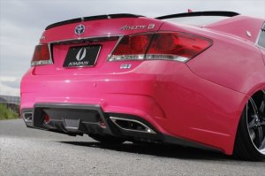 画像14: エアロパーツ 【トヨタ　クラウンＡＷＳ２１０前期　アスリートハイブリッド】 ＡＩＭＧＡＩＮ・エイムゲイン 純ＶＩＰ　ＧＴ フロントバンパー・サイドステップ・リアバンパー・トランクスポイラー・ルーフスポイラー・ボンネットスポイラー・フロントフェンダーパネル・マフラーフィニッシャー＋カッター 未塗装品