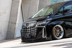 画像4: エアロパーツ 【トヨタ　アルファード　３０系　後期　Ｓグレード】 ＡＩＭＧＡＩＮ・エイムゲイン 純ＶＩＰ　ＳＰＯＲＴ フルＫＩＴ・フロントアンダースポイラー・サイドアンダースポイラー・リアアンダースポイラー・リアウイング　未塗装品