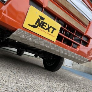 画像3: アルミアンダーガード　縞板Ver． 【前期・後期ハイゼットトラック／ハイゼットジャンボ 　S500P/S510P　ダイハツ】 Ｊ－ＮＥＸＴ 軽トラ・軽トラカスタム