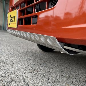 画像4: アルミアンダーガード　縞板Ver． 【前期・後期ハイゼットトラック／ハイゼットジャンボ 　S500P/S510P　ダイハツ】 Ｊ－ＮＥＸＴ 軽トラ・軽トラカスタム