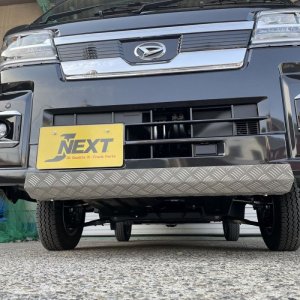 画像11: アルミアンダーガード　縞板Ver． 【前期・後期ハイゼットトラック／ハイゼットジャンボ 　S500P/S510P　ダイハツ】 Ｊ－ＮＥＸＴ 軽トラ・軽トラカスタム