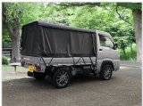 ＴＵＫＴＵＫ・トゥクトゥクルーフ オプション　ファスナー式幌３点ＫＩＴ 【前期・後期ハイゼットトラック標準　Ｓ５００Ｐ　ダイハツ】 サイド・リアセット　ゴム紐付き AR　SPORT 