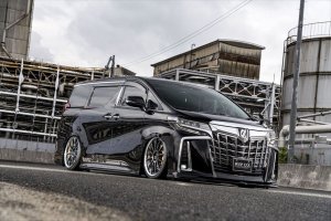 画像15: エアロパーツ　純VIP　EXE 【トヨタ　後期３０アルファード　GGH30W　エアログレード　】 ＡＩＭＧＡＩＮ フロントスポイラー