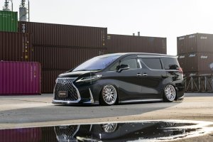 画像10: フロントスポイラー 【ＬＥＸＵＳ・レクサス ＬＭ　350/300h 　GGH31/AYH36　2020.02.〜】 　純VIP　EXE エイムゲイン・ＡＩＭＧＡＩＮ 　