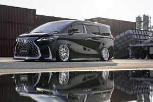 画像12: フロントスポイラー 【ＬＥＸＵＳ・レクサス ＬＭ　350/300h 　GGH31/AYH36　2020.02.〜】 　純VIP　EXE エイムゲイン・ＡＩＭＧＡＩＮ 　