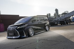 画像11: フロントスポイラー 【ＬＥＸＵＳ・レクサス ＬＭ　350/300h 　GGH31/AYH36　2020.02.〜】 　純VIP　EXE エイムゲイン・ＡＩＭＧＡＩＮ 　