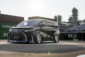 画像15: フロントスポイラー 【ＬＥＸＵＳ・レクサス ＬＭ　350/300h 　GGH31/AYH36　2020.02.〜】 　純VIP　EXE エイムゲイン・ＡＩＭＧＡＩＮ 　