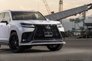 画像9: フロントアンダースポイラー ＦＲＰ製 【ＬＥＸＵＳ・レクサス LX600　Ｆ-ＳＰＯＲＴ 　VJA310　2022.01.〜】 エイムゲイン・ＡＩＭＧＡＩＮ 　
