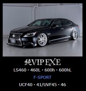 画像1: リアハーフスポイラー 【ＬＥＸＵＳ・レクサス ４０ＬＳ後期　F　SPORT　 LS460・460L・600h・600hL 　USF40・41/UVF45.46 2012.10~2017.10】 純ＶＩＰ　ＥＸＥ エイムゲイン・ＡＩＭＧＡＩＮ 　
