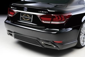 画像4: トランクスポイラー 【レクサス　ＬＳ４６０/６００ｈ Ｆ ＳＰＯＲＴ　ＵＳＦ４０/ＵＶＦ４５ 後期　Ｈ24.10〜H29.10】 ＷＡＬＤ Ｅｘｅｃｕｔｉｖｅ　Ｌｉｎｅ・エグゼクティブライン