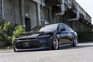 画像7: サイドアンダースポイラー トヨタ　クラウン　AZSH32　 2023.11〜 ＡＩＭＧＡＩＮ・エイムゲイン 純ＶＩＰ　SPORT ＦＲＰ製　未塗装品 