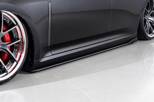 画像2: サイドアンダースポイラー トヨタ　クラウン　AZSH32　 2023.11〜 ＡＩＭＧＡＩＮ・エイムゲイン 純ＶＩＰ　SPORT ＦＲＰ製　未塗装品 