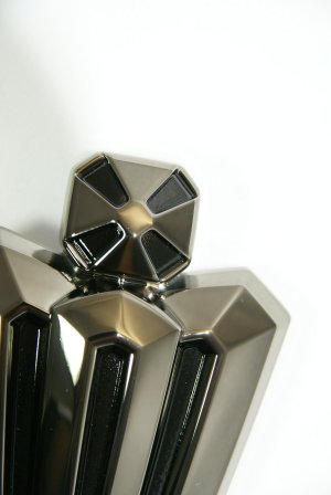 画像3: ブラックメッキエンブレム　【トヨタ　クラウンＧＲＳ１８系　アスリート】フロントグリル用王冠マーク