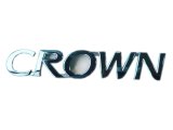 【ブルーメッキエンブレム】トヨタ　 200系クラウン　CROWNロゴ