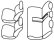 画像5: 送料無料【トヨタ　クラウン　ロイヤル１８系】Ａｕｔｏｗｅａｒ・オートウェアシートカバー　エアーメッシュ (5)